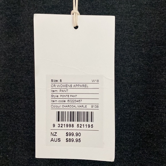 Country Road (Australian Brand). Stretch leggings/ pants with elastic waistband - Picture 4 of 4